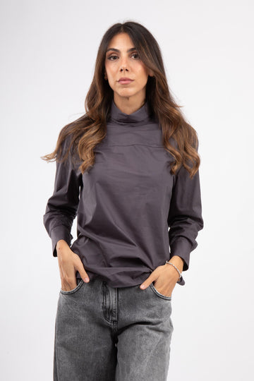 Camicia con carrè Ebano AW25603T001 EBANO NIU 