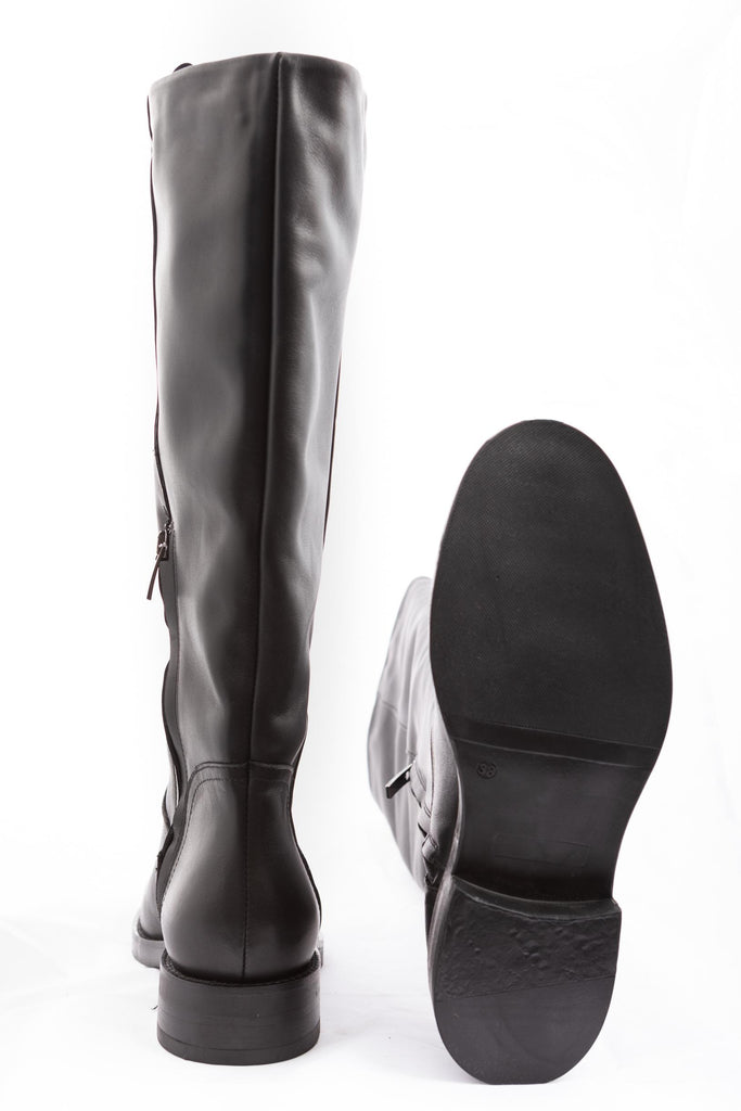 Stivali in vitello Nero 2841 VITELLO CARLO CURIOSITE 