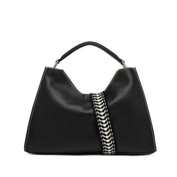 Borsa in pelle Aurora nero nature BS 10566 RNGDBL NAET NERO NATURE GIANNI CHIARINI 