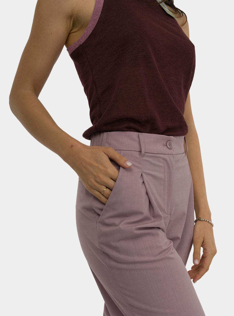 Pantaloni Lotus taglio uomo Glicine LOTUSMAROLA 122 DUNO 