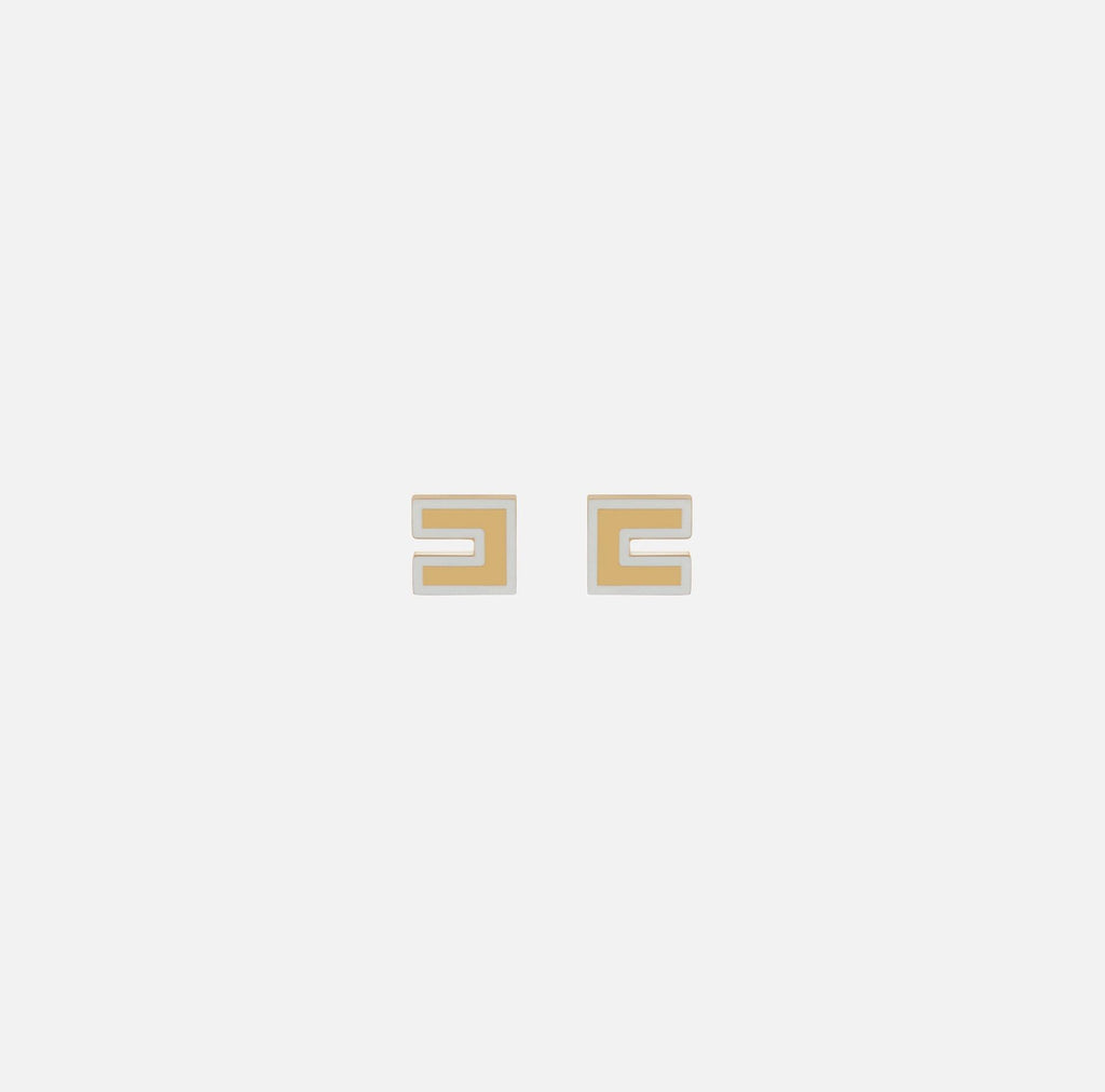 Orecchini con logo oro OR30B56E2 U95 ORO ELISABETTA FRANCHI 