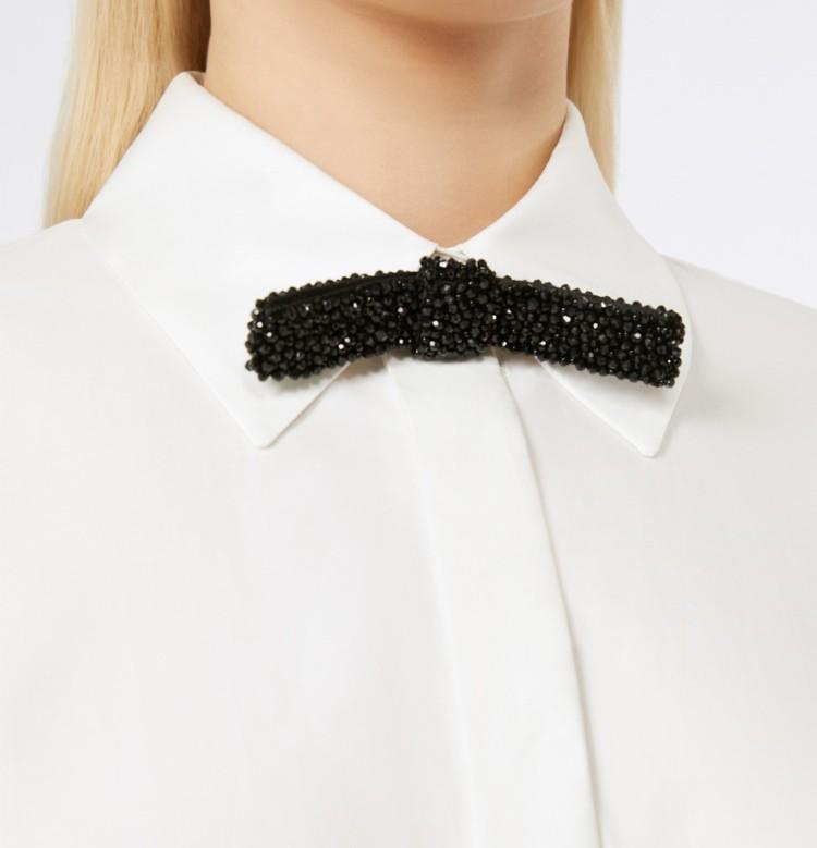 Camicia in popeline di cotone e seta ROLL 001 MAX MARA STUDIO 