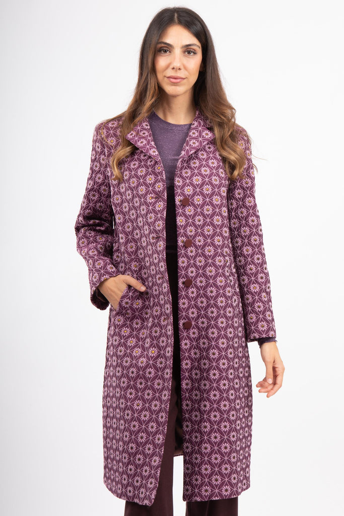 Spolverino Duster Viola AW25308T097 UME NIU 