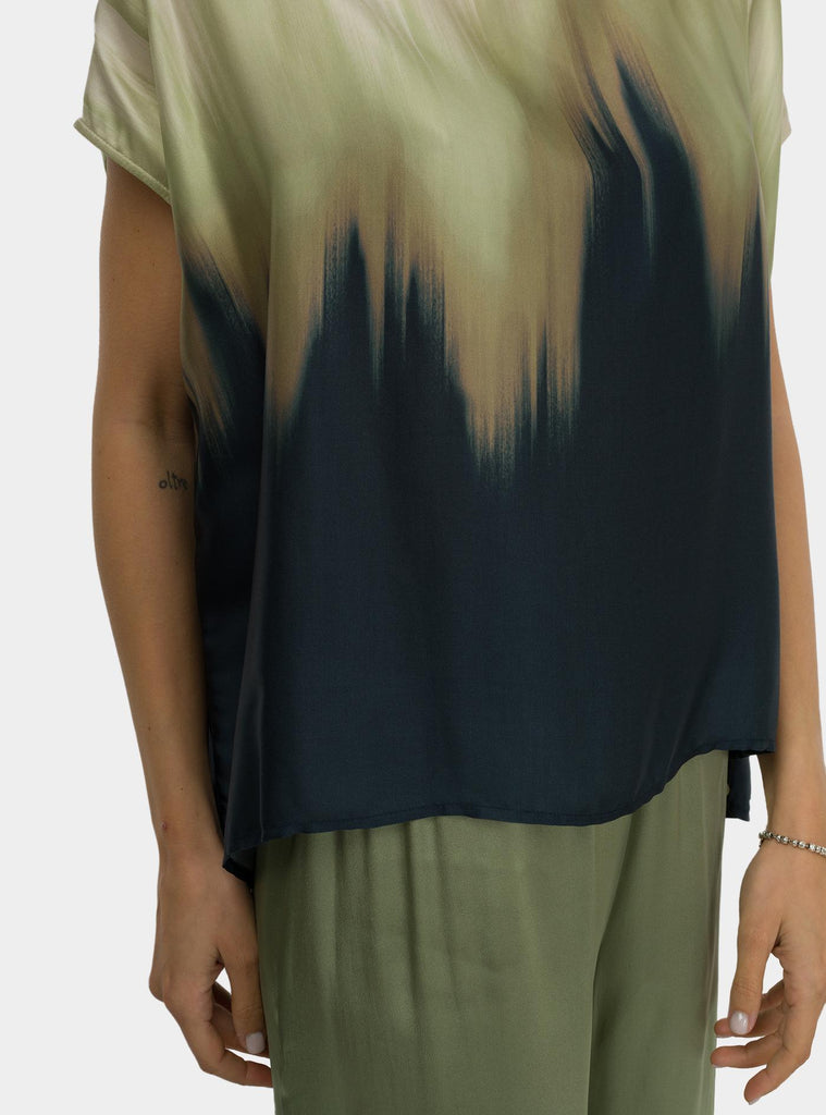 Maglia in viscosa stampata TC5139 NIGHT OTTO D'AME 