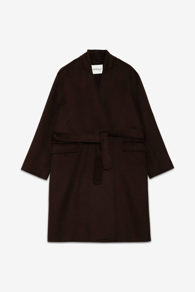 Cappotto midi Brown DJ0051 BROWN OTTO D'AME 