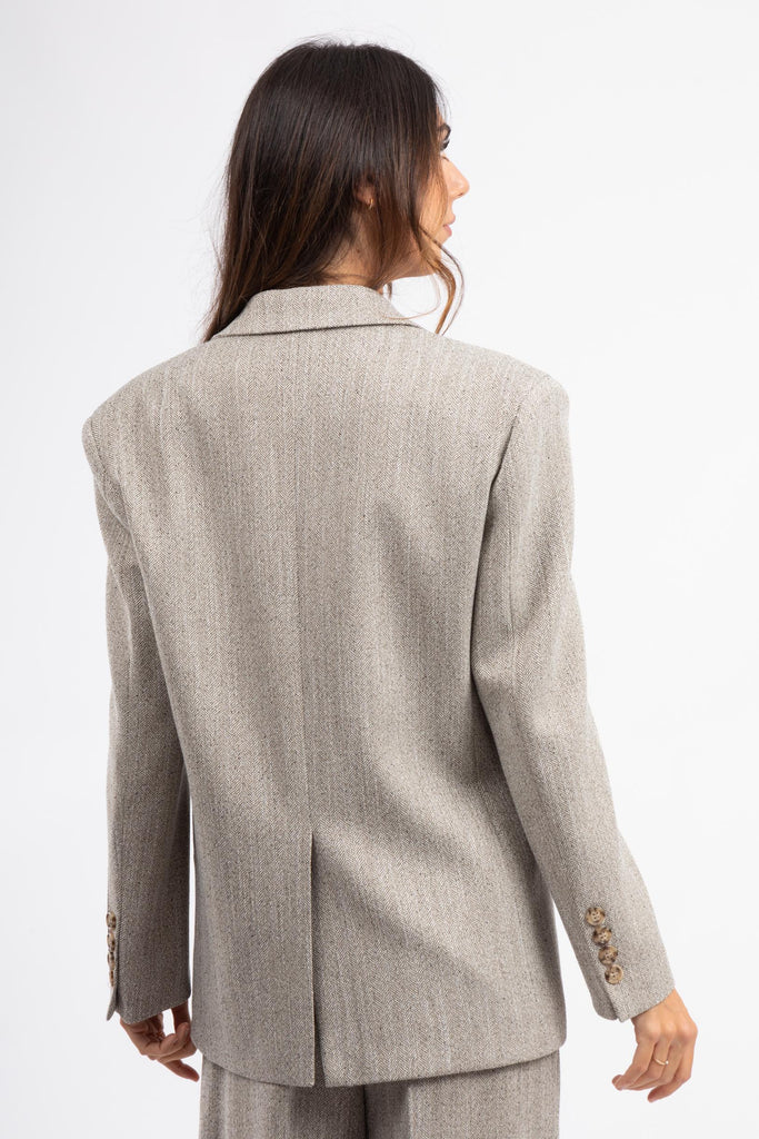 Giacca donna monopetto Beige GMP01-0703 IBIS BEIGE JACQUER 