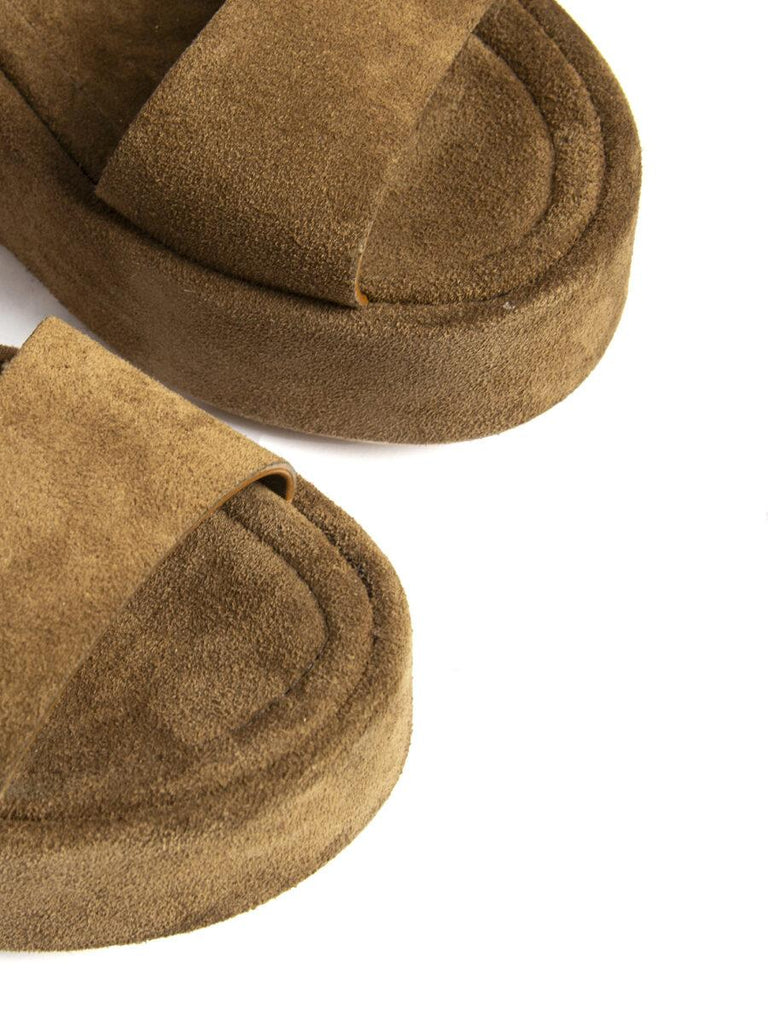 Zeppa in camoscio 2756 MORO CURIOSITE 