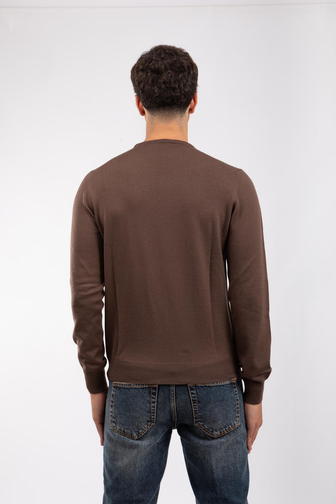 Maglia paricollo Marrone<BR/><BR/> 55167/14290 177 GRAN SASSO 