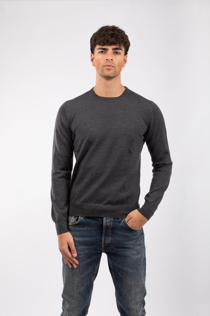 Maglia paricollo Grigio 55167/14290 098 GRAN SASSO 