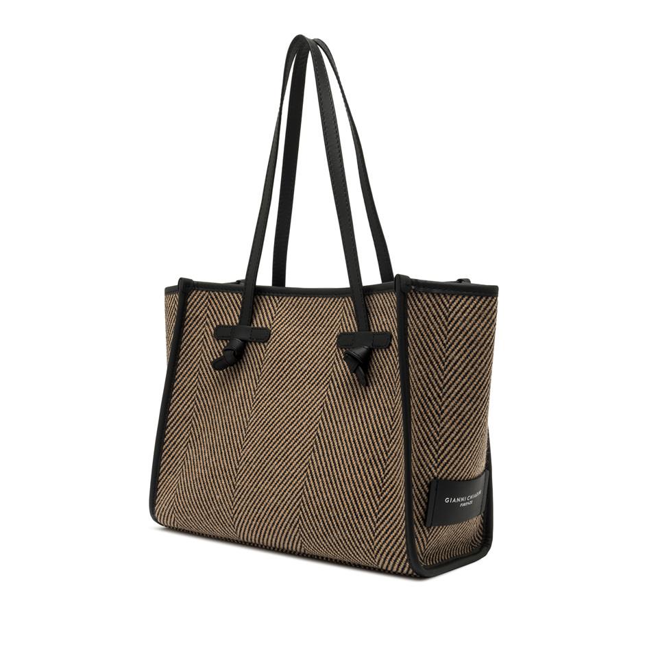 Borsa donna modello Marcella Spiga Nero BS 6849/COMM SPIGA VAR. NERO GIANNI CHIARINI 