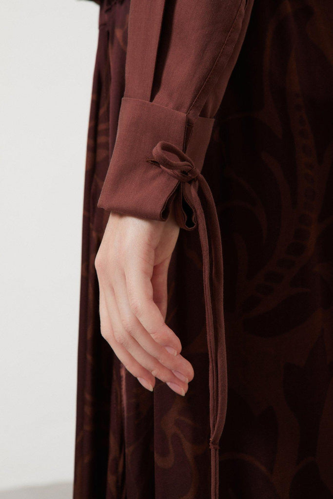 Camicia in cotone con stampa Terra DC5183 TERRA OTTO D'AME 