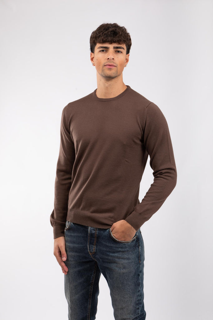 Maglia paricollo Marrone<BR/><BR/> 55167/14290 177 GRAN SASSO 