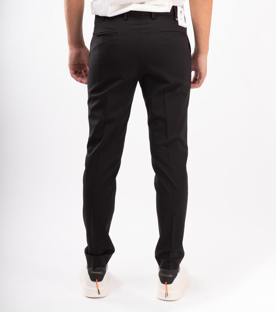 Pantalone Dieci stretch nero AFX0Z00FWD MA37 0990 PT PANTALONI TORINO 