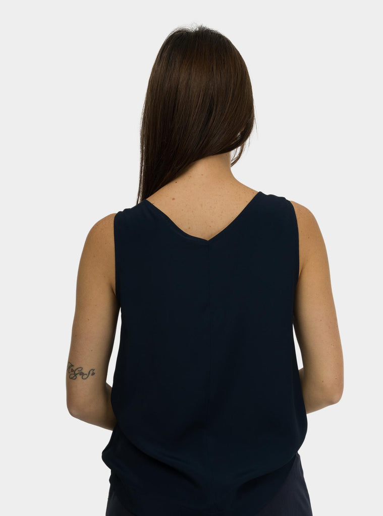 Canotta fluida Blu DT9160 NIGHT OTTO D'AME 