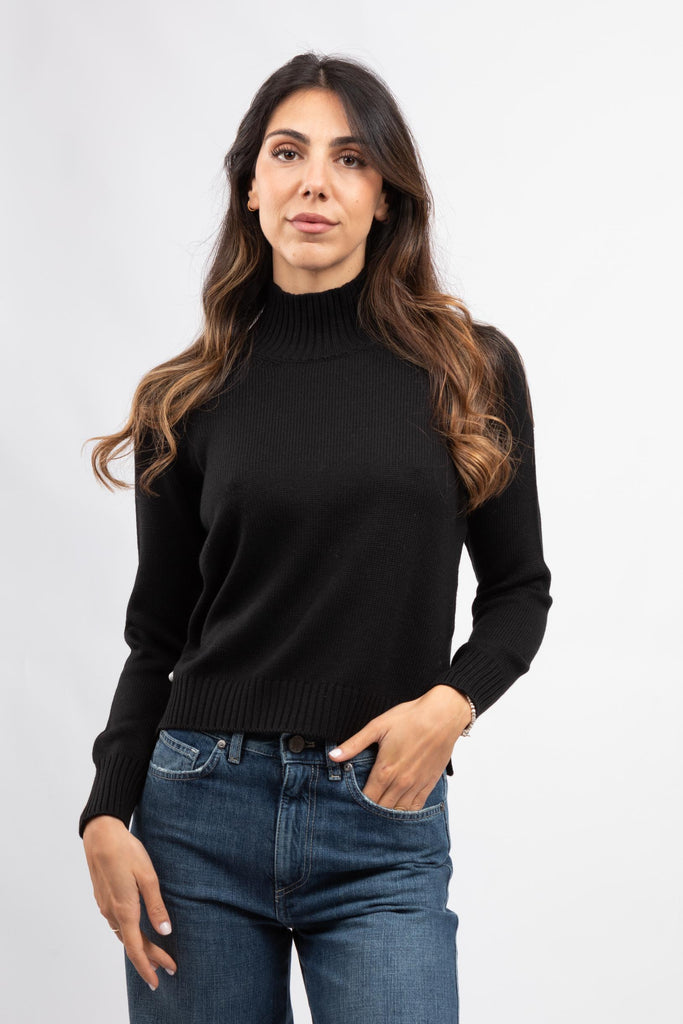 Lupetto basico Nero 13204/14200 099 GRAN SASSO 