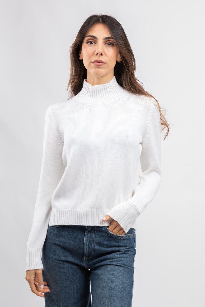 Lupetto basico Panna 13204/14200 001 GRAN SASSO 