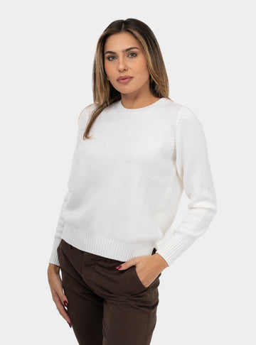 immagine-1-gran-sasso-maglia-in-lana-merinos-panna-maglia-donna-1320714200-001bianco