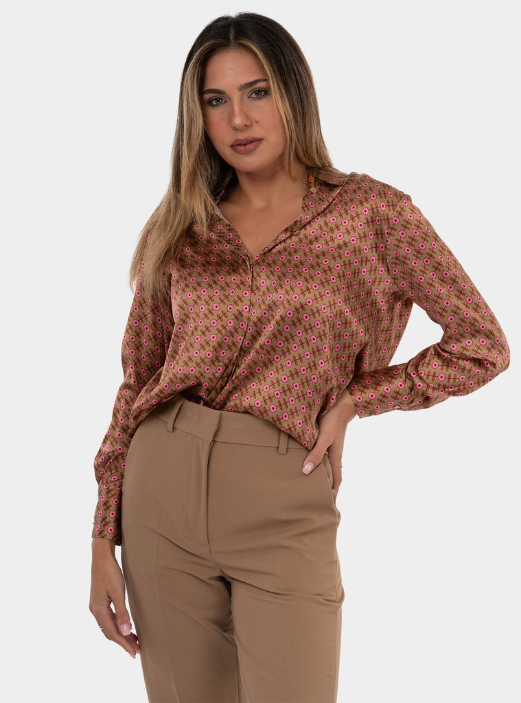 immagine-1-niu-camicia-vintage-multicolor-camicia-donna-aw24601t000-senape