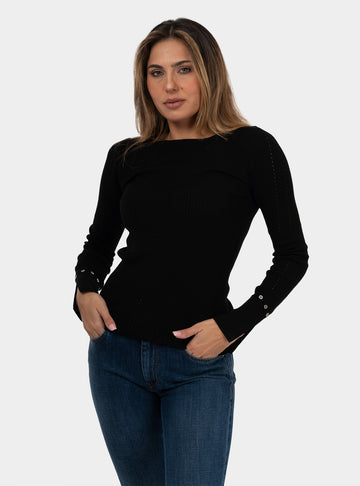 immagine-1-patrizia-pepe-maglia-maniche-lunghe-essential-nero-maglia-donna-8k0205km36-k103nero