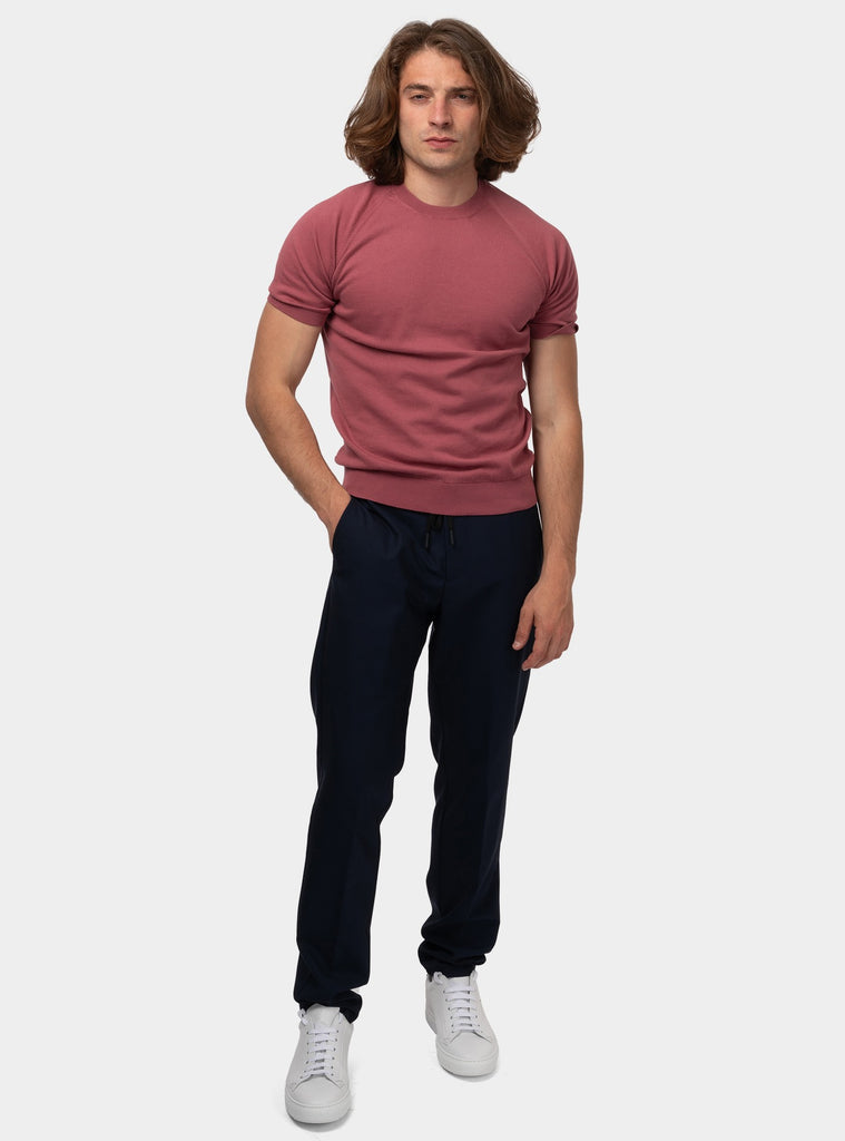 immagine-10-gran-sasso-paricollo-mezza-manica-in-cotone-organico-blu-maglia-uomo-5710418017-580