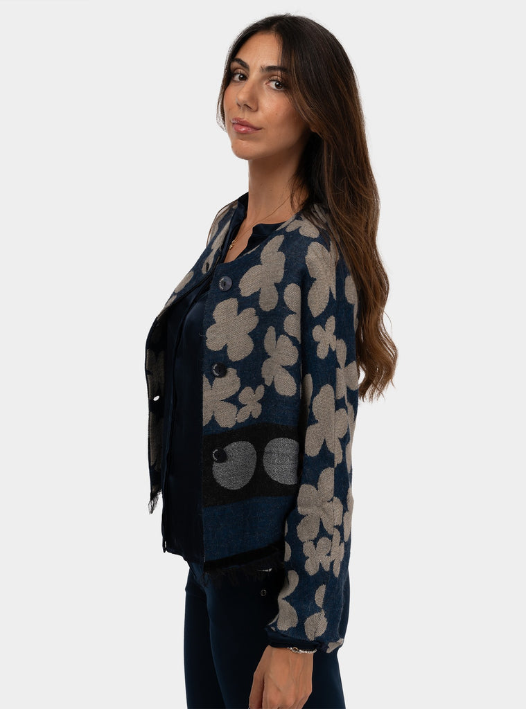 immagine-2-alessia-santi-giacca-in-maglia-multicolor-giacca-donna-421sd35102-429190multi