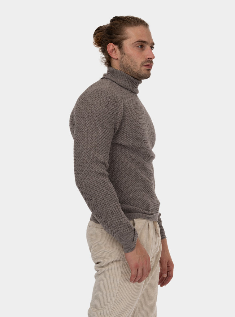 immagine-2-gran-sasso-dolcevita-a-micro-trecce-marrone-maglia-uomo-5715714280-140marrone