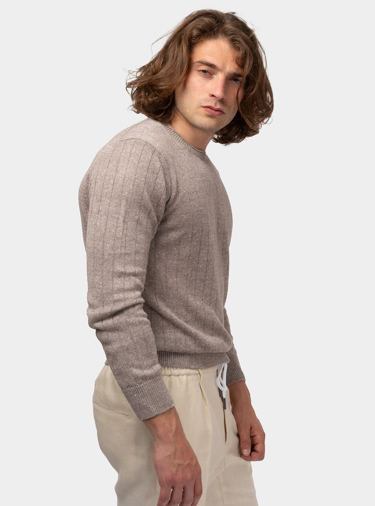 immagine-2-gran-sasso-girocollo-a-coste-marrone-maglia-uomo-2319018634-120