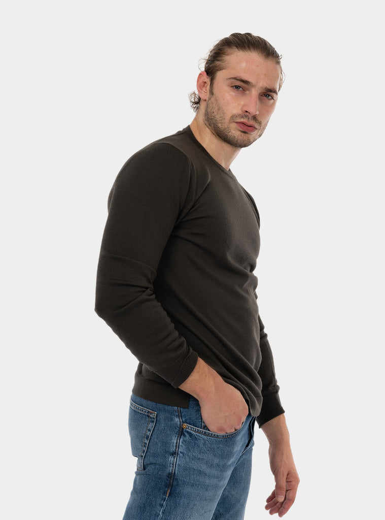 immagine-2-gran-sasso-girocollo-tubolare-athleisure-verde-maglia-uomo-5712914820-488verde