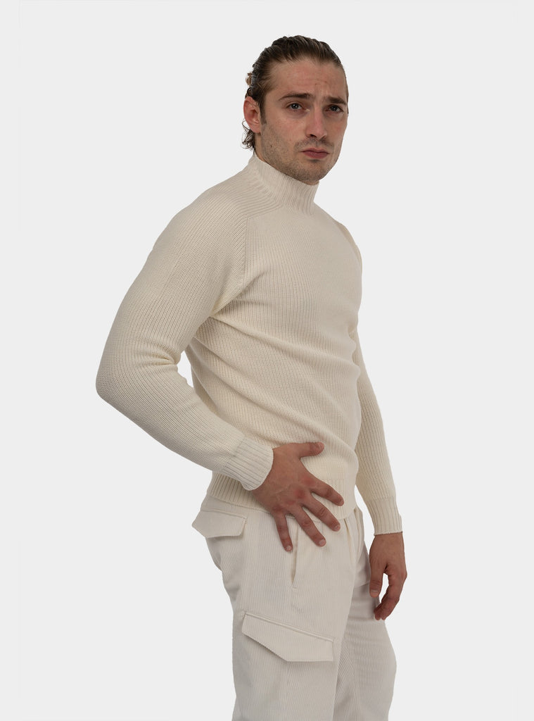 immagine-2-gran-sasso-lupo-in-rainwool-bianco-maglia-uomo-2411824601-005bianco