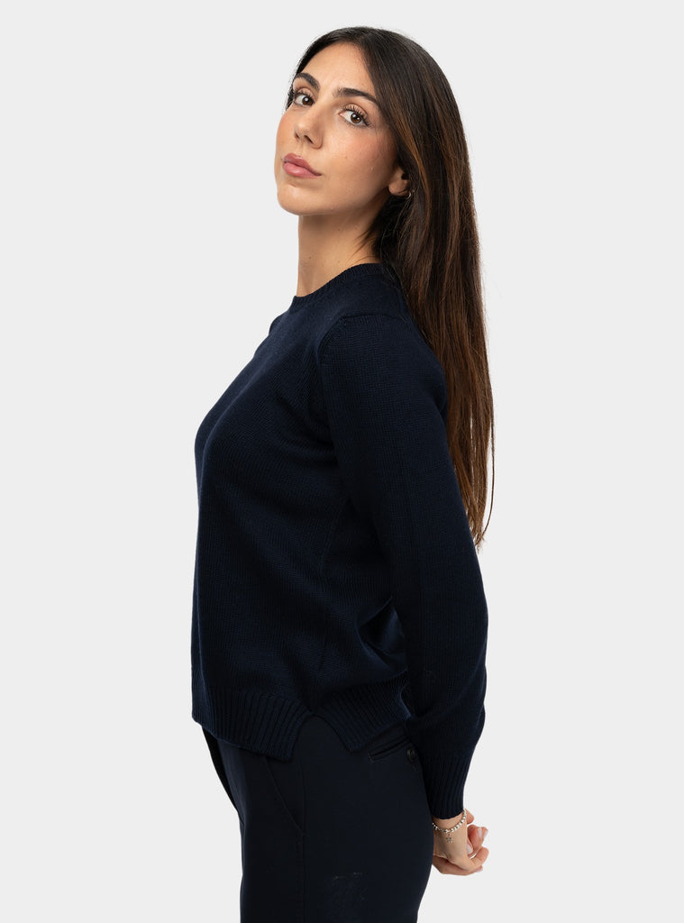 immagine-2-gran-sasso-maglia-in-lana-merinos-blu-maglia-donna-1320714200-598blu