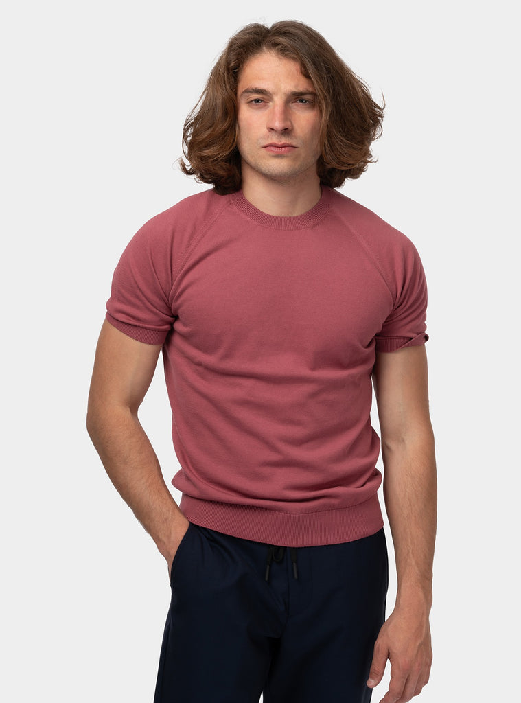 immagine-2-gran-sasso-paricollo-mezza-manica-in-cotone-organico-blu-maglia-uomo-5710418017-580