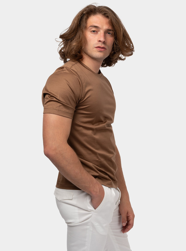 immagine-2-gran-sasso-t-shirt-in-filo-di-scozia-marrone-maglia-uomo-6013374002-pe24-176