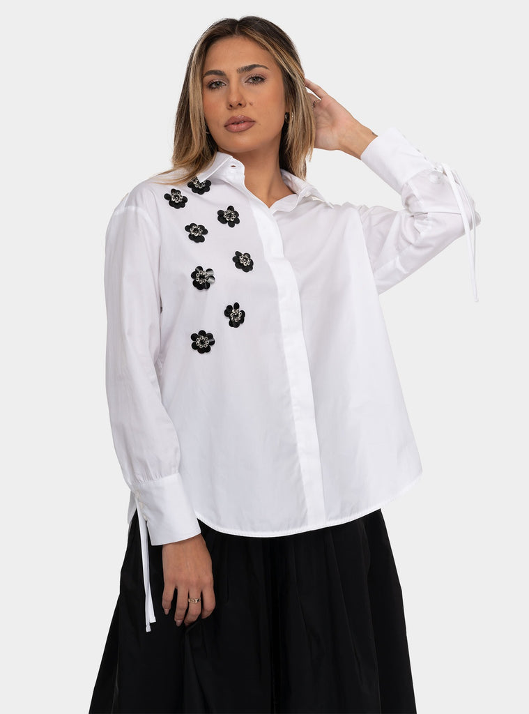 immagine-2-hanami-dor-camicia-in-popeline-con-applicazioni-bianco-camicia-donna-rasa-33white