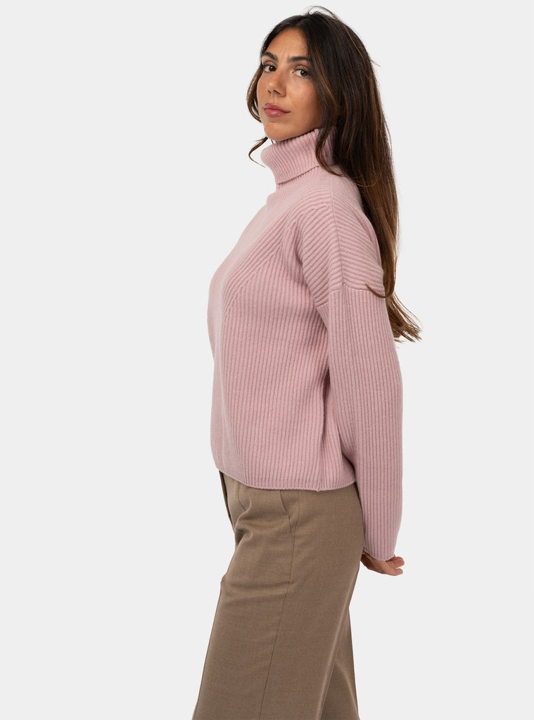 immagine-2-max-mara-studio-maglione-in-misto-cachemire-collo-alto-maglia-donna-golia003-rosa