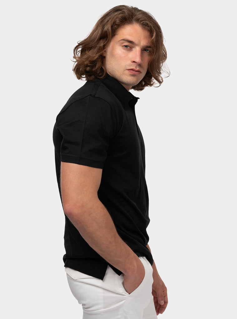 immagine-2-pt-pantaloni-torino-polo-maniche-corte-nera-polo-uomo-tl5spm070lel01cd-0990