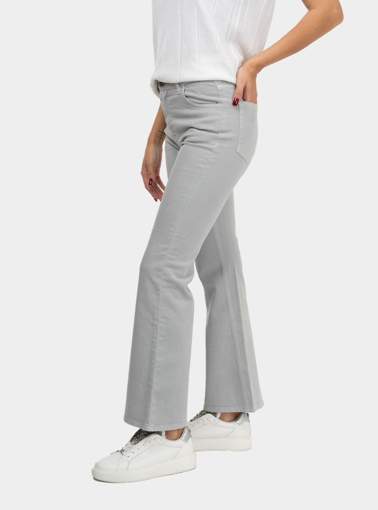 immagine-2-re-hash-pantalone-dakota-cinque-tasche-bootcut-polvere-pantalone-donna-p4300a642-4067polvere