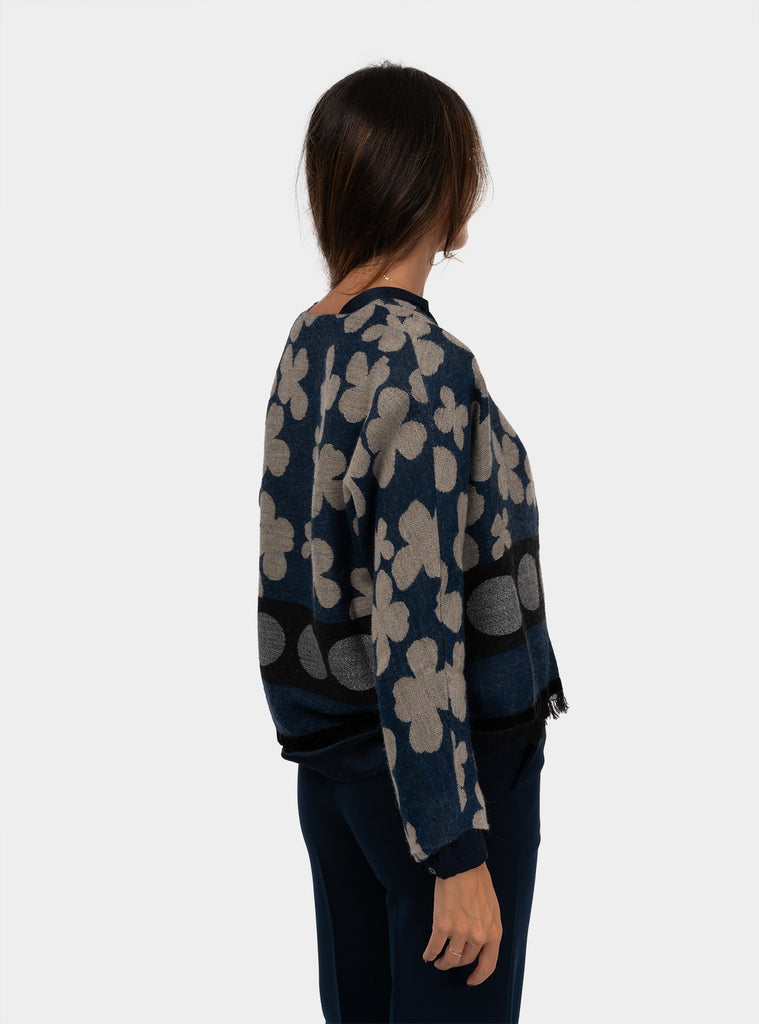 immagine-3-alessia-santi-giacca-in-maglia-multicolor-giacca-donna-421sd35102-429190multi