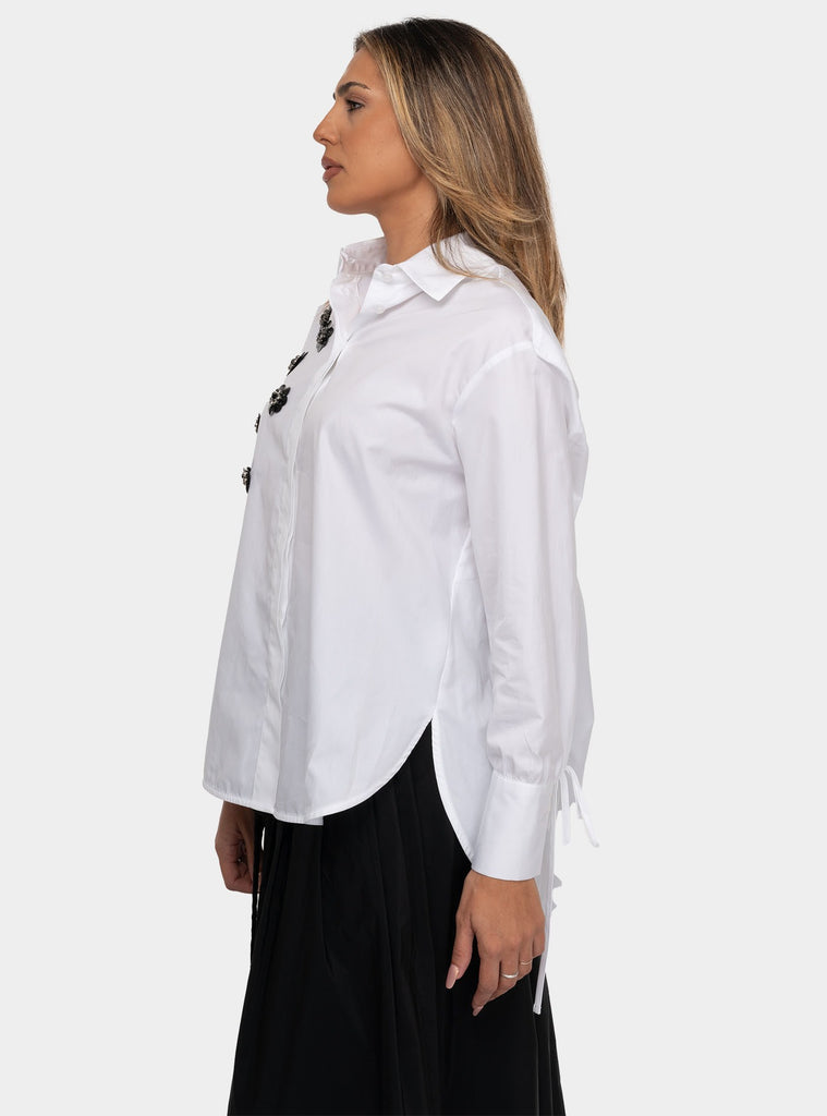 immagine-3-hanami-dor-camicia-in-popeline-con-applicazioni-bianco-camicia-donna-rasa-33white