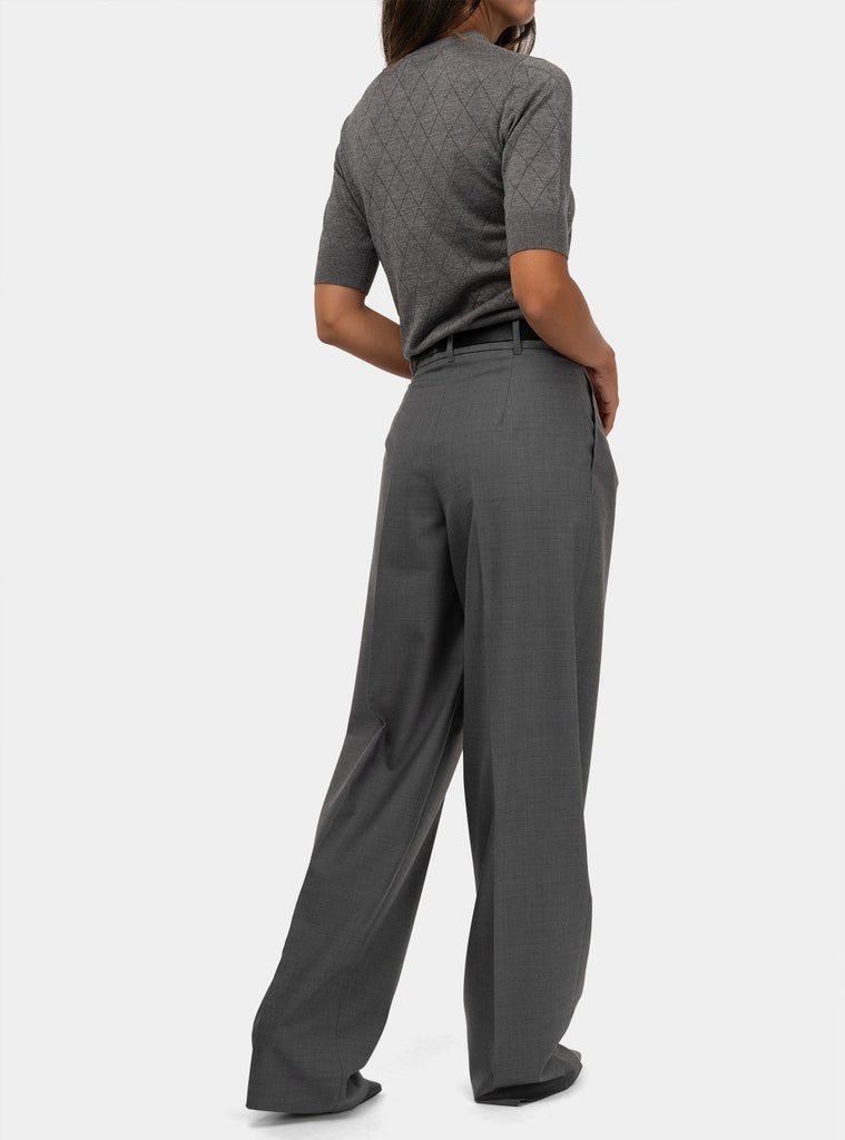 immagine-3-max-mara-studio-pantalone-in-gabardina-di-lana-pantalone-donna-juanita-003grigio