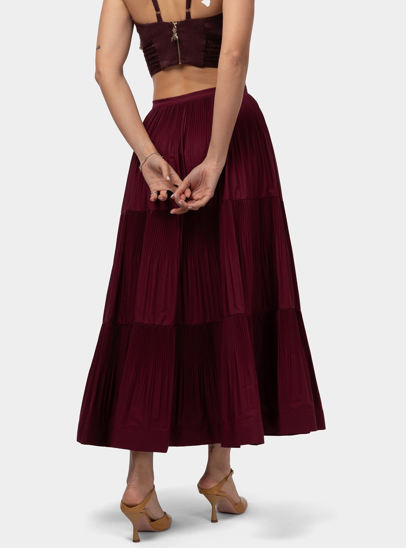 Gonna Plisse Dixie Gonna Ecopelle Gonna Plissettata Patrizia Pepe