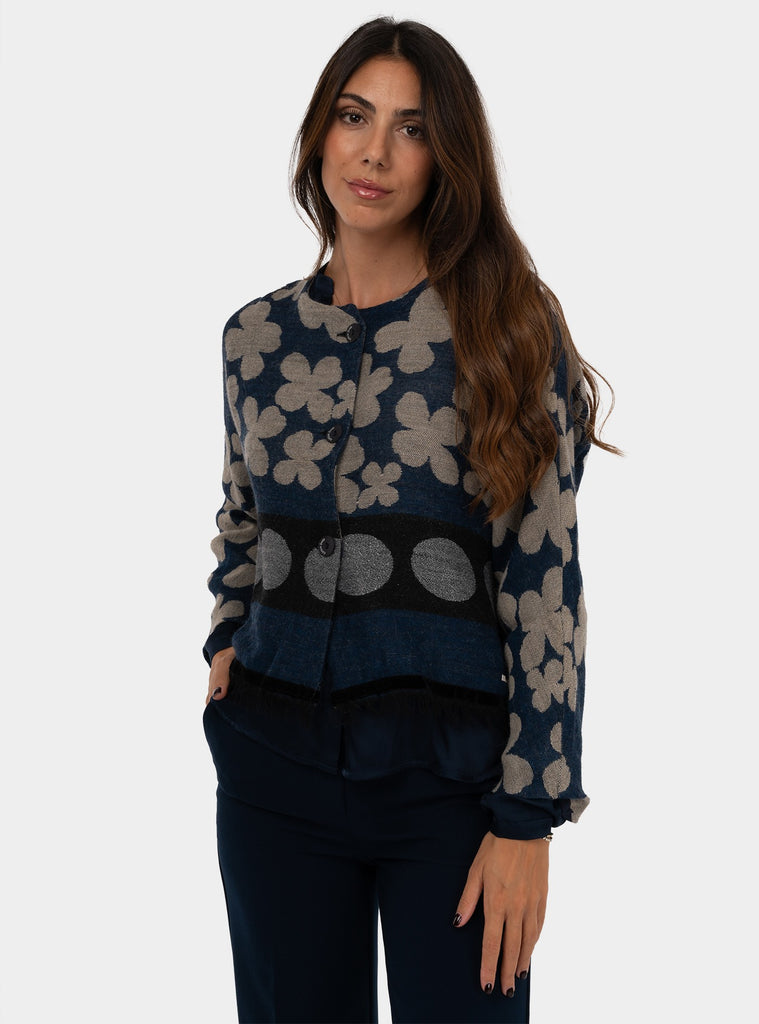 immagine-4-alessia-santi-giacca-in-maglia-multicolor-giacca-donna-421sd35102-429190multi