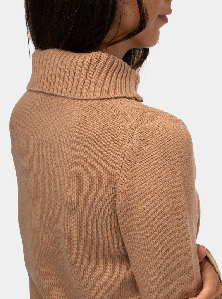 immagine-4-max-mara-studio-maglia-in-misto-cachemire-con-zip-maglia-donna-etra006-camel