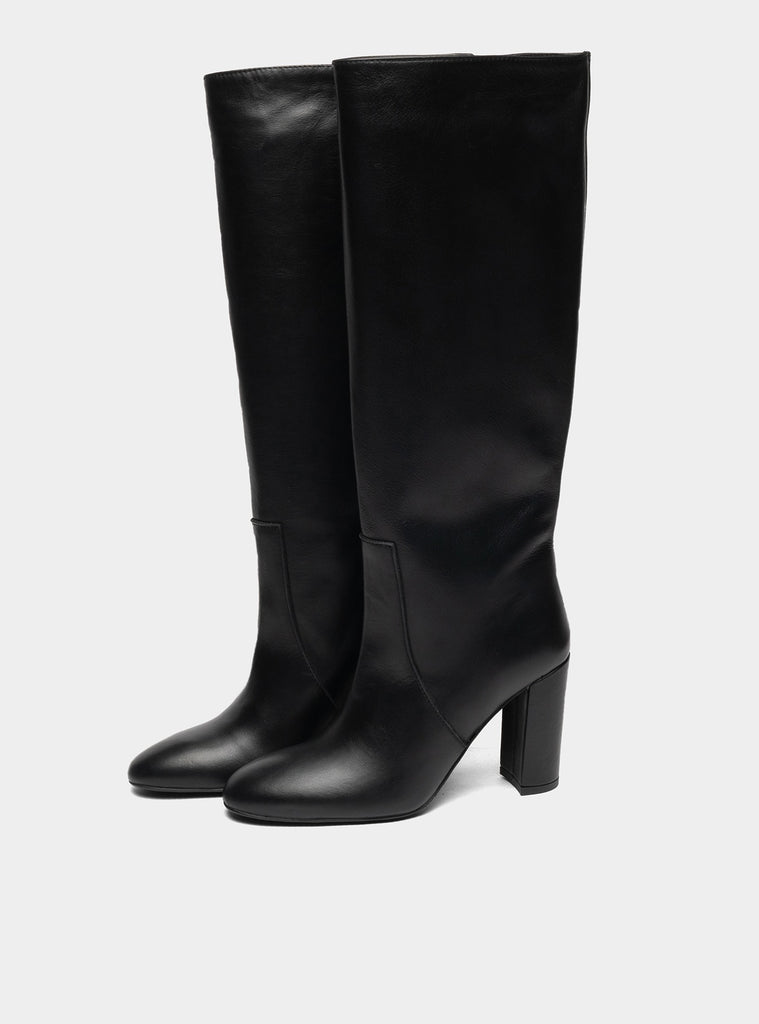 immagine-5-baile-stivale-nappa-nero-scarpe-donna-9201-nappanero