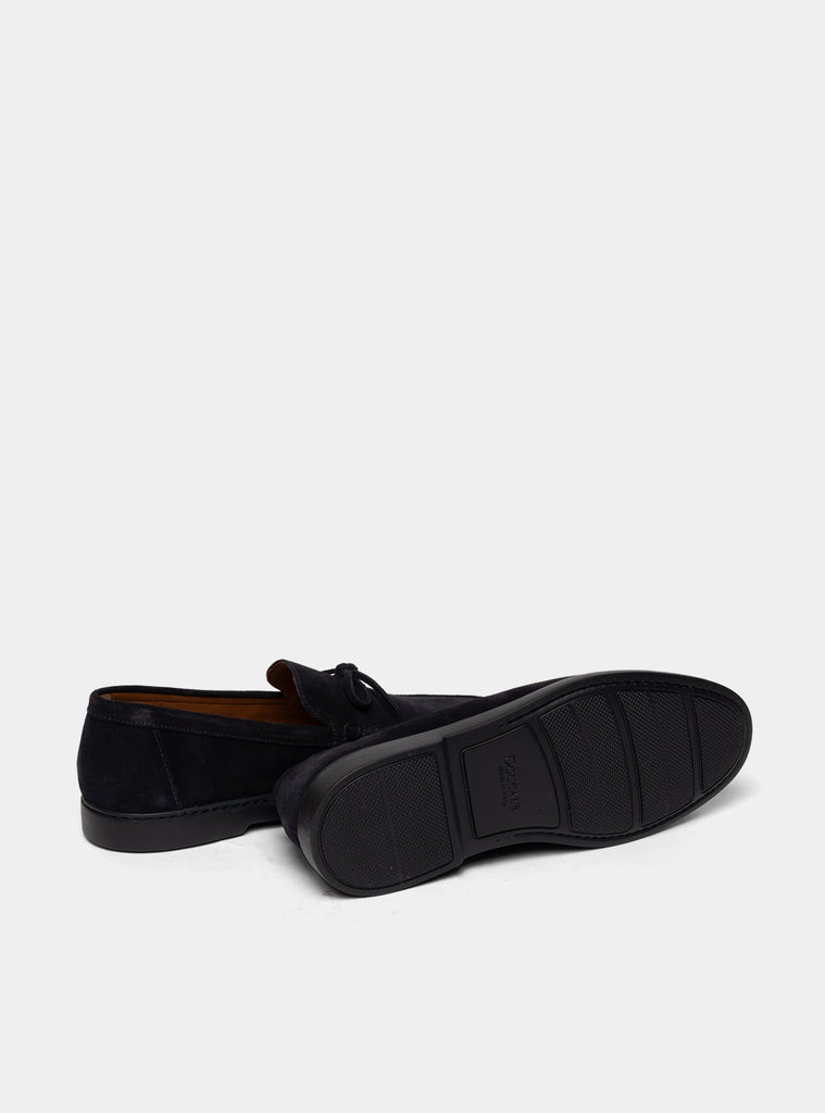 immagine-5-doucals-mocassino-in-suede-con-laccio-blu-scarpe-uomo-du3169edwiuy106bb00-blu