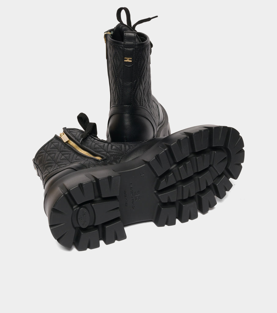 immagine-5-elisabetta-franchi-anfibio-in-nappa-con-placca-logo-nero-scarpe-donna-sa24b36e2-nero