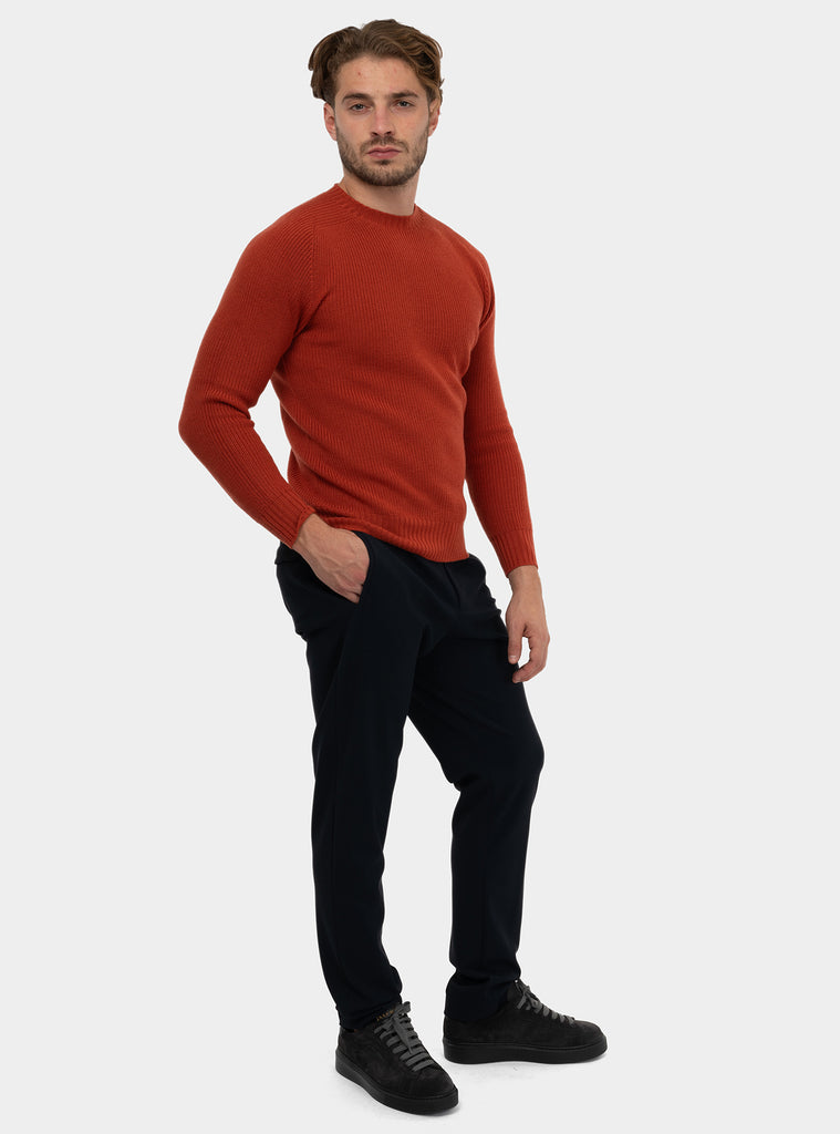 immagine-5-gran-sasso-girocollo-rain-wool-a-coste-arancione-maglia-uomo-2411624601-339arancione