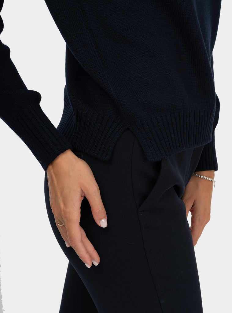 immagine-5-gran-sasso-maglia-in-lana-merinos-blu-maglia-donna-1320714200-598blu