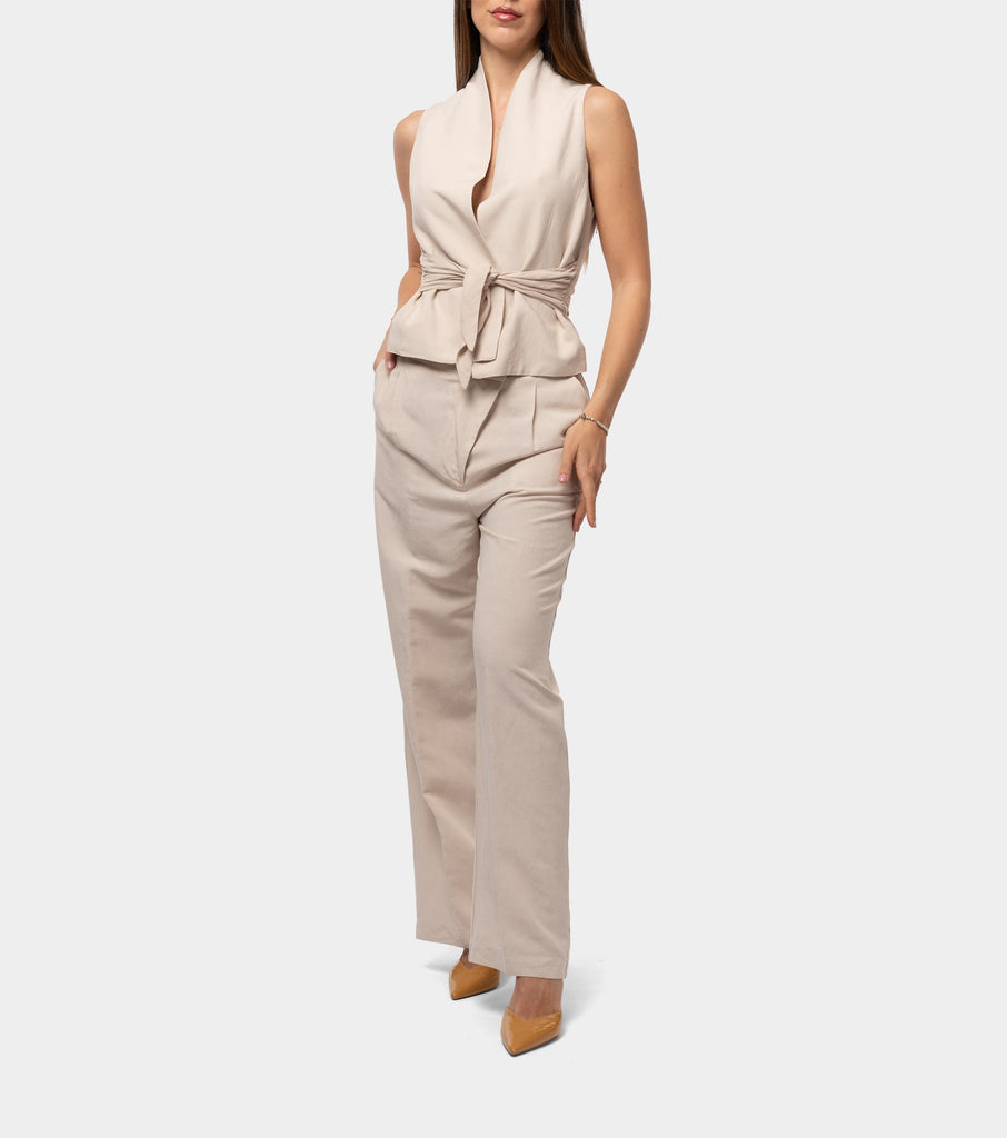 immagine-1-alessia-santi-pantalone-fluido-beige-chiaro-pantalone-donna-411sd25064-s2128