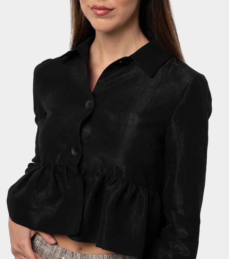 immagine-4-alessia-santi-giacca-laminata-nero-giacca-donna-411sd35016-s3000