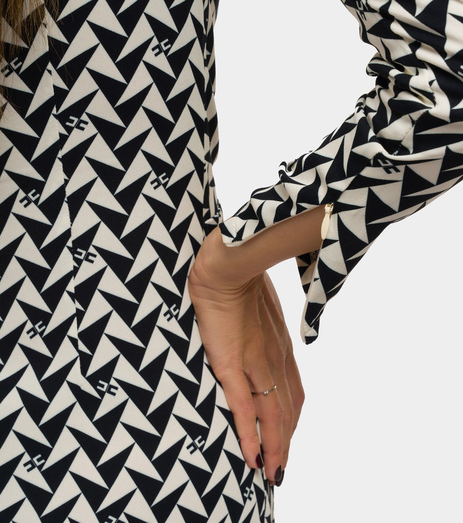 immagine-5-elisabetta-franchi-abito-in-georgette-di-viscosa-stampato-nero-burro-abito-donna-abs4442e2-685
